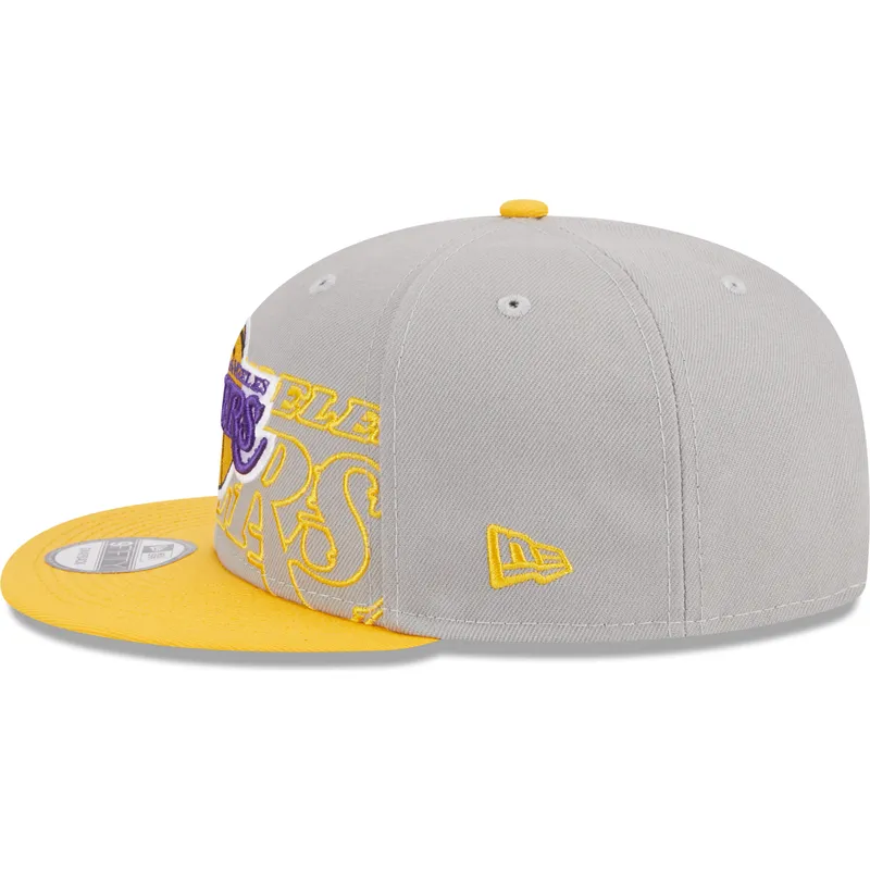 epci-plata-gri-snapback-9fifty-draft-edition-2023-de-los-angeles-lakers-nba-de-new-era