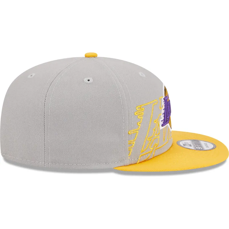 epci-plata-gri-snapback-9fifty-draft-edition-2023-de-los-angeles-lakers-nba-de-new-era