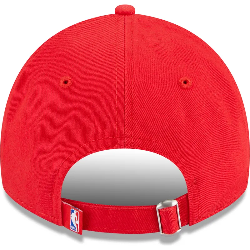 czerwona-regulowana-czapka-z-zakrzywionym-daszkiem-9twenty-draft-edition-2023-chicago-bulls-nba-new-era