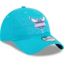 cappellino-curvo-blu-regolabile-9twenty-draft-edition-2023-di-charlotte-hornets-nba-di-new-era