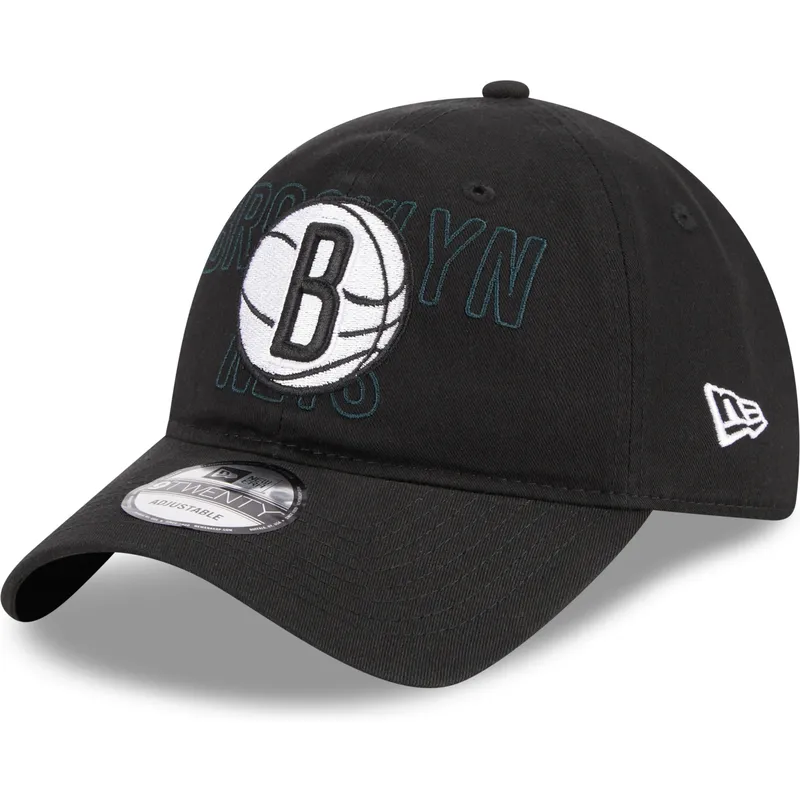 epci-curbata-negru-banda-reglabila-9twenty-draft-edition-2023-de-brooklyn-nets-nba-de-new-era