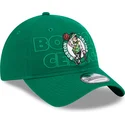 verstellbare-grune-kappe-mit-gebogenem-schirm-9twenty-draft-edition-2023-der-boston-celtics-nba-von-new-era