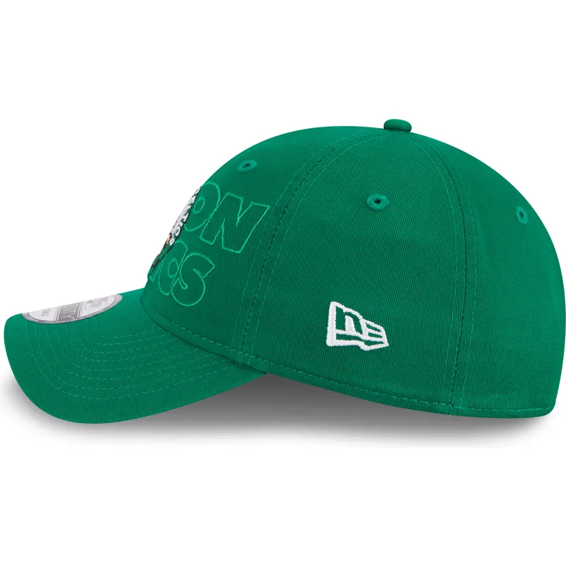 cappellino-curvo-verde-regolabile-9twenty-draft-edition-2023-dei-boston-celtics-nba-di-new-era
