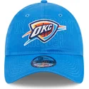 casquette-courbee-bleue-ajustable-9twenty-draft-edition-2023-oklahoma-city-thunder-nba-new-era