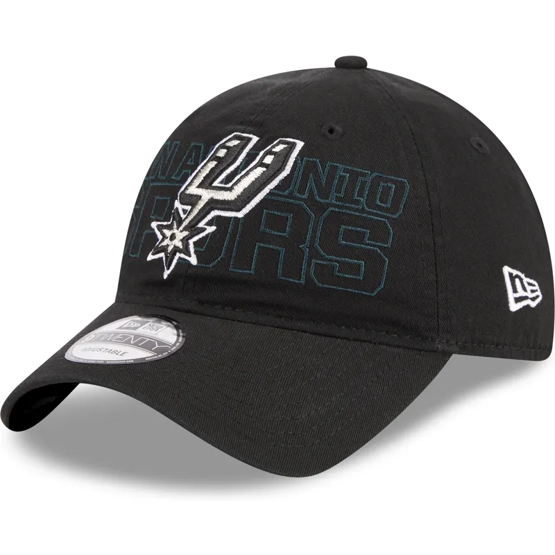 epci-curbata-negru-reglabila-9twenty-draft-edition-2023-de-san-antonio-spurs-nba-de-new-era