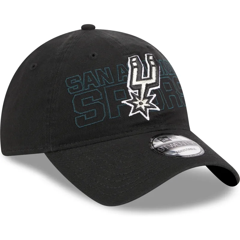 epci-curbata-negru-reglabila-9twenty-draft-edition-2023-de-san-antonio-spurs-nba-de-new-era