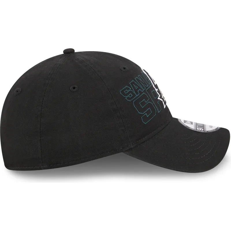 epci-curbata-negru-reglabila-9twenty-draft-edition-2023-de-san-antonio-spurs-nba-de-new-era