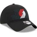 svart-bojd-justerbar-keps-9twenty-draft-edition-2023-fran-portland-trail-blazers-nba-av-new-era