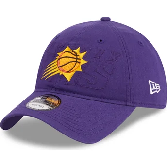 Șepci curbată violet reglabilă 9TWENTY Draft Edition 2023 de Phoenix Suns NBA de New Era