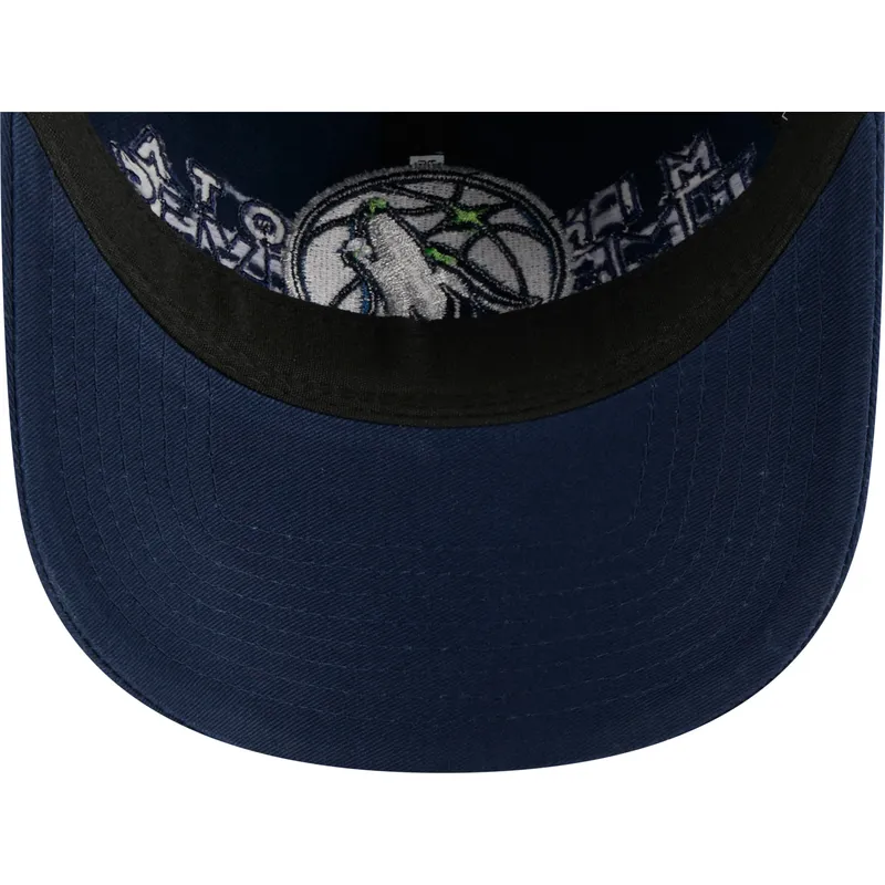 epci-curbata-bleumarin-reglabila-9twenty-draft-edition-2023-de-minnesota-timberwolves-nba-de-new-era