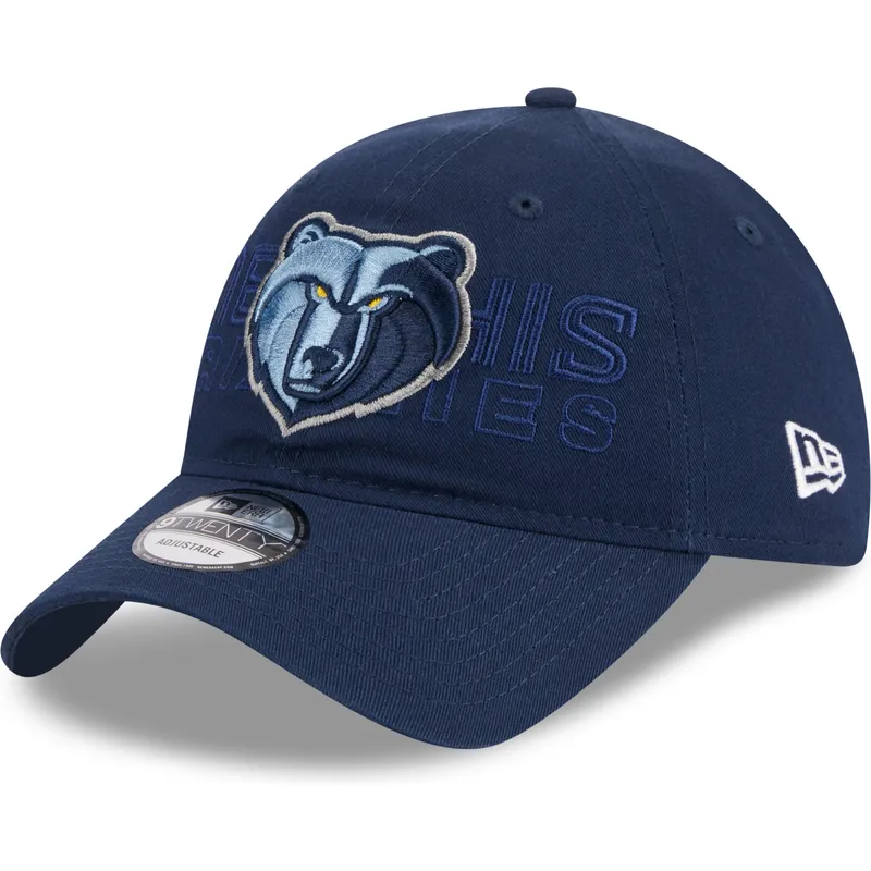 epci-curbata-bleumarin-reglabila-9twenty-draft-edition-2023-de-memphis-grizzlies-nba-de-new-era