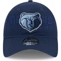 epci-curbata-bleumarin-reglabila-9twenty-draft-edition-2023-de-memphis-grizzlies-nba-de-new-era