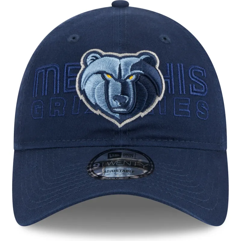 epci-curbata-bleumarin-reglabila-9twenty-draft-edition-2023-de-memphis-grizzlies-nba-de-new-era