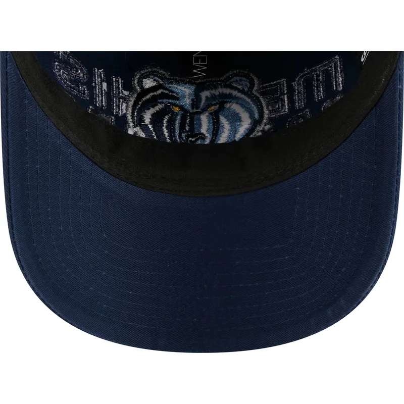 epci-curbata-bleumarin-reglabila-9twenty-draft-edition-2023-de-memphis-grizzlies-nba-de-new-era