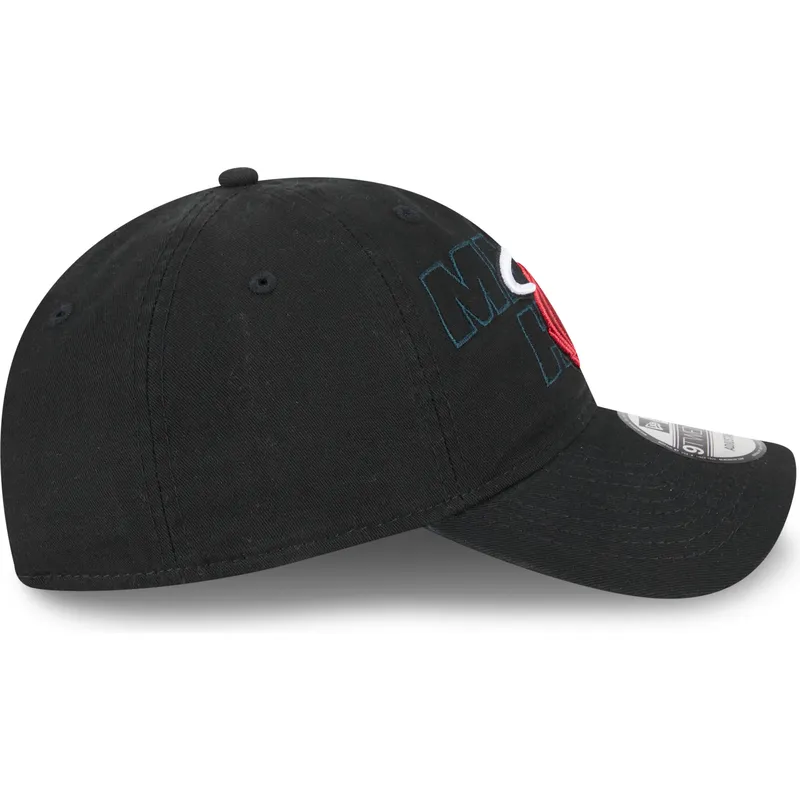 epci-curbata-negru-reglabila-9twenty-draft-edition-2023-de-miami-heat-nba-de-new-era