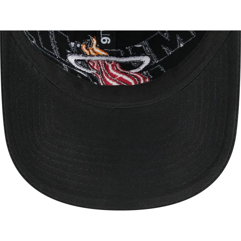 cappellino-curvo-nero-regolabile-9twenty-draft-edition-2023-di-miami-heat-nba-di-new-era