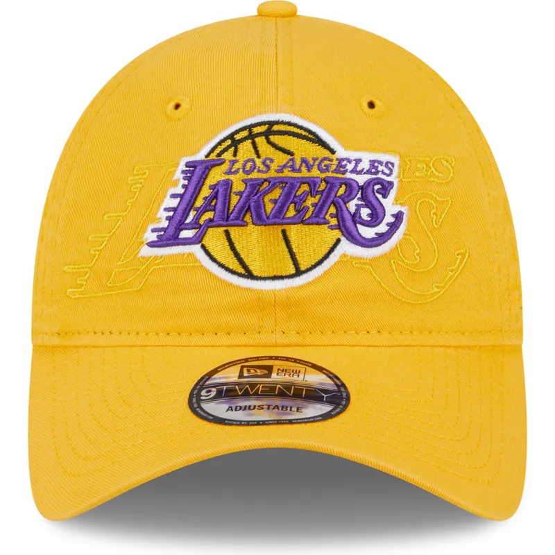 epci-curbata-galben-reglabila-9twenty-draft-edition-2023-de-los-angeles-lakers-nba-de-new-era