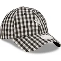 epci-curbata-negru-reglabila-9twenty-gingham-de-new-york-yankees-mlb-de-new-era