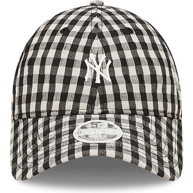 cap-curbata-black-adjustable-strap-9twenty-gingham-de-new-york-yankees-mlb-de-new-era