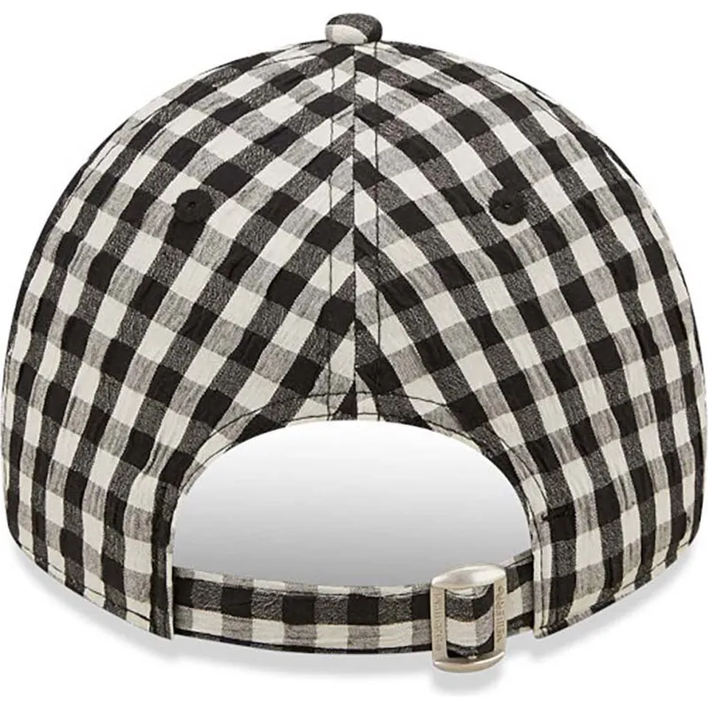 epci-curbata-negru-reglabila-9twenty-gingham-de-new-york-yankees-mlb-de-new-era