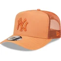 epci-curbata-maro-snapback-a-frame-tech-ripstop-de-new-york-yankees-mlb-de-new-era
