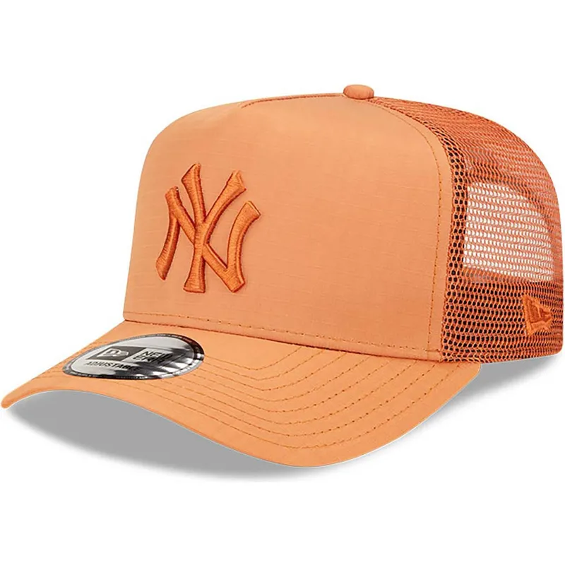 epci-curbata-maro-snapback-a-frame-tech-ripstop-de-new-york-yankees-mlb-de-new-era