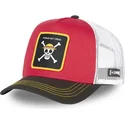 cappellino-trucker-rosso-bianco-e-nero-straw-hat-pirates-one2-one-piece-di-capslab