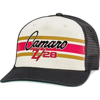 Czapka trucker biała i czarna snapback Camaro Z28...