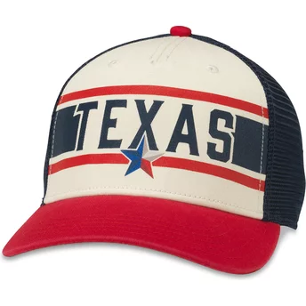 American Needle Texas Sinclair Multicolor Snapback Trucker Hat
