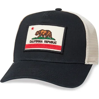 Șepci curbată camionagiu negru snapback California Bear Valin de American Needle