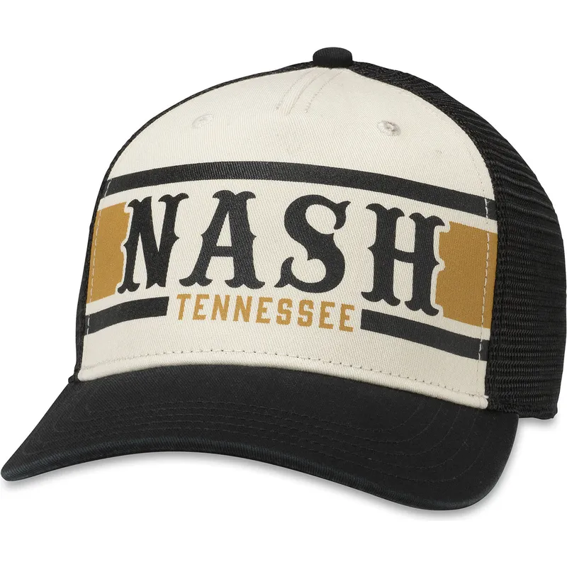 vit-och-svart-truckerkeps-snapback-nashville-tennessee-sinclair-fran-american-needle