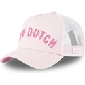 rosa-truckerkeps-buckl-fran-von-dutch