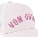 rosa-truckerkeps-buckl-fran-von-dutch