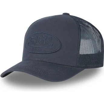 Cap curbată navy blue snapback de Von Dutch