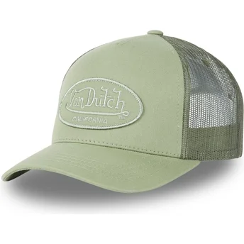 Cap curbată green snapback de Von Dutch