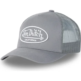 Cappellino trucker grigio regolabile LOF B2 di Von Dutch