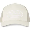 casquette-trucker-beige-ajustable-lof-b5b-von-dutch