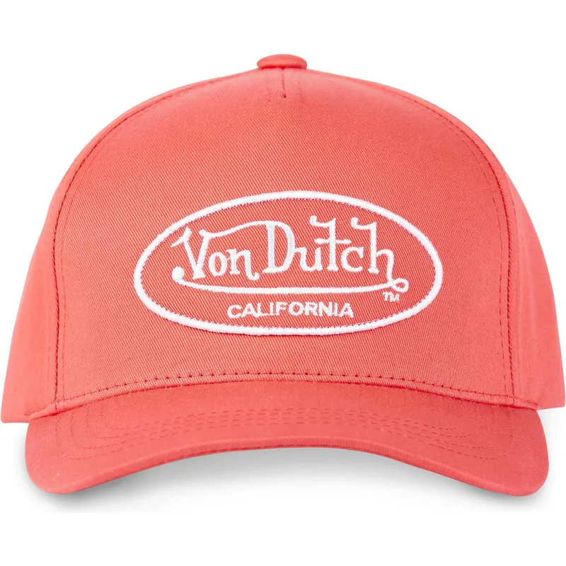 rote-verstellbare-curved-cap-lof-c4-von-von-dutch