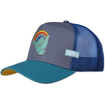 Șepci curbată albastru snapback Shakka HFT de Coastal