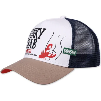 Cap curbată multicolor snapback de Coastal
