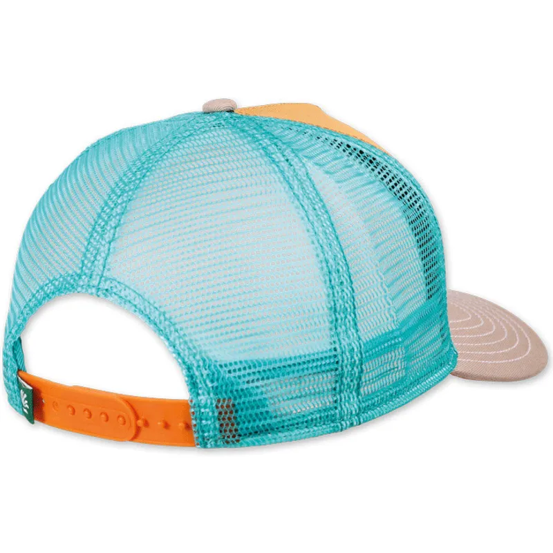 coastal-surfy-car-hft-beige-orange-und-blaue-trucker-kappe