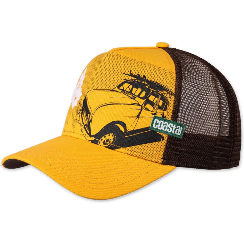 cap-curbata-yellow-snapback-de-coastal cap-curbata-yellow-snapback-de-coastal