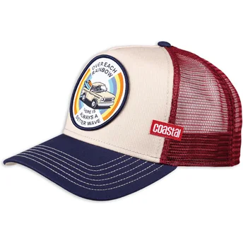 Șepci curbată papagal snapback Over Each Rainbow There Is Always A Better Wave HFT de Coastal