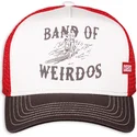 coastal-band-of-weirdos-hft-weisse-rote-und-braune-trucker-kappe