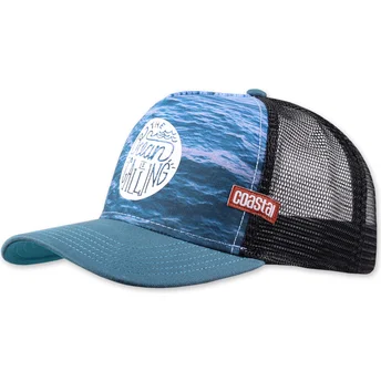 Gorra trucker azul The Ocean Is Calling HFT de Coastal