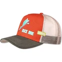 epci-curbata-portocaliu-snapback-duck-dive-hft-de-coastal