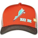 epci-curbata-portocaliu-snapback-duck-dive-hft-de-coastal