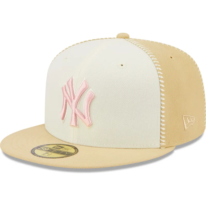epci-plata-bej-fitted-rosa-59fifty-seam-stitch-de-new-york-yankees-mlb-de-new-era epci-plata-bej-fitted-rosa-59fifty-seam-stitch-de-new-york-yankees-mlb-de-new-era