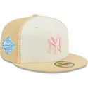 epci-plata-bej-fitted-rosa-59fifty-seam-stitch-de-new-york-yankees-mlb-de-new-era