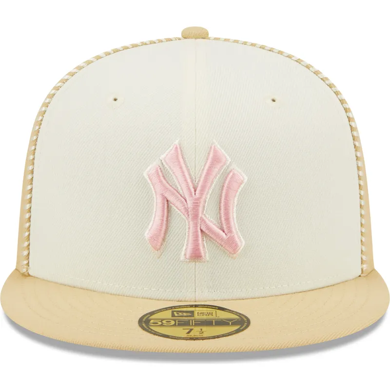 epci-plata-bej-fitted-rosa-59fifty-seam-stitch-de-new-york-yankees-mlb-de-new-era epci-plata-bej-fitted-rosa-59fifty-seam-stitch-de-new-york-yankees-mlb-de-new-era